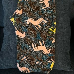 Lularoe Multi-colored Unicorn leggings